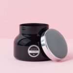Capri Blue Volcano Candle - Luxurious 8 oz Black Glass Jar with Tropical Fruit & Citrus Scent. - Image 8