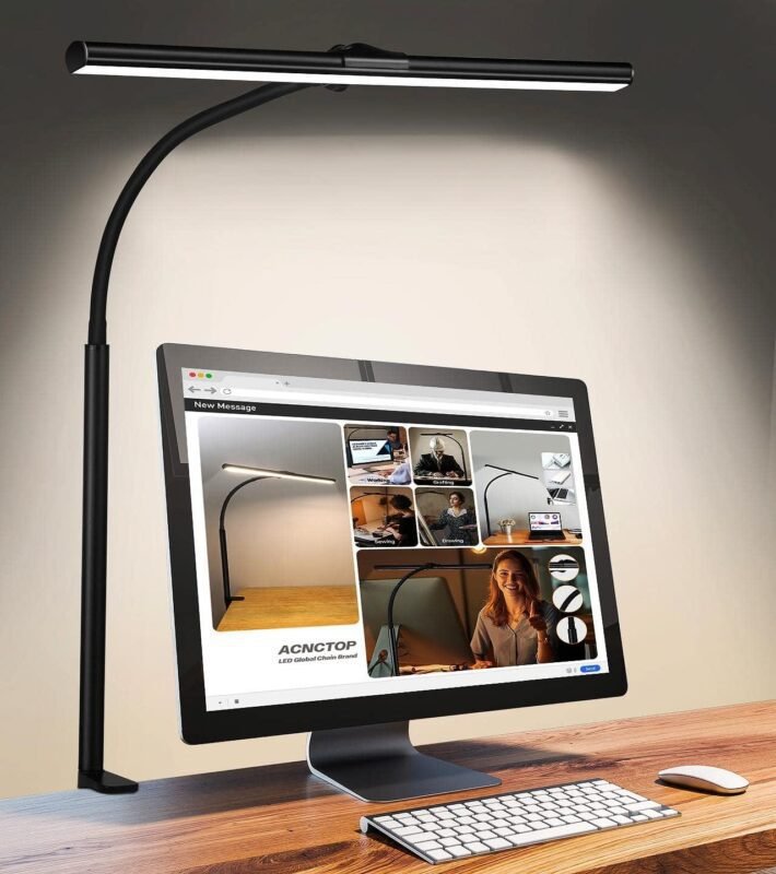 Why We Love the ACNCTOP Desk Lamp: Bright, Flexible, and Eye-Friendly