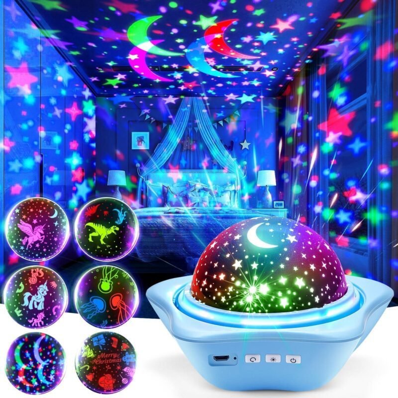 Our Review: One Fire Star Projector Night Light for Kids’ Rooms