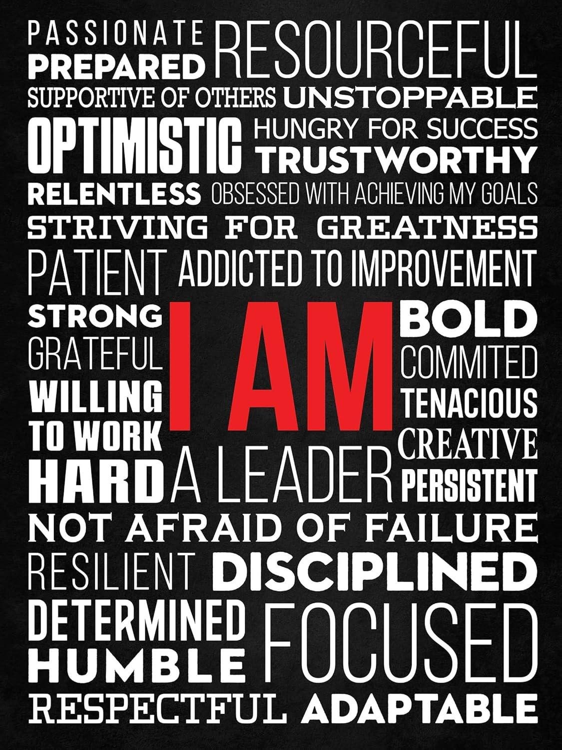 Our Review: ‘I AM’ Motivational Wall Art for Daily Inspiration