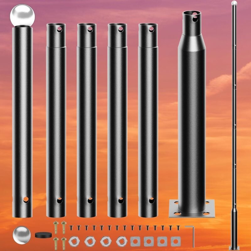Our Review of the Durable 19.7Ft Solar Street Light Pole