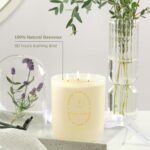 Tranquility: 15 oz Vanilla & Lavender Beeswax Candle - 90+ Hours of Non-Toxic Aromatherapy Relaxation - Image 5