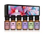 P&J Trading Fragrance Oil Ladies Set | Pearberry, Lavender, Warm Vanilla Sugar, Plumeria, Magnolia, Wisteria Candle Scents for Candle Making, Freshie Scents, Soap Making Supplies, Diffuser Oil Scents