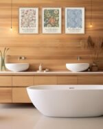 UPWOIGH Framed Wall Art: William Morris Vintage Canvas, 16x12in Aesthetic Decor for Living Room & Bedroom. - Image 6