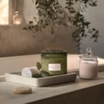 LA JOLIE MUSE Eucalyptus & Alpine Sage Candle - 12oz Soy Candle, 60-Hour Burn Time, Luxury Gift for Home. - Image 3