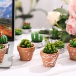 12 Handmade Succulent Candles: Cute Cactus Tealights for Weddings, Baby Showers, and Party Favors - Image 3