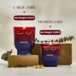 M&SENSE 9.88oz Soy Wax Candle with Wooden Wick | Midsummer Night Scent | 55-Hour Burn | Perfect Housewarming Gift - Image 6