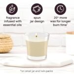 Glade Coastal Sunshine Citrus Scented Candle Jar, 4.08 Oz, 2-Pack, Infused with Essential Oils for Fresh Air. - Image 4