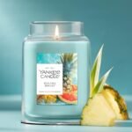 Yankee Candle Bahama Breeze 22 oz Large Jar – 150 Hour Burn Time, Premium Plant Wax, Room-Filling Fragrance. - Image 4
