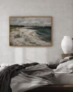 InSimSea Coastal Wall Art - Framed Seaside Landscape Print for Modern Farmhouse Decor, 24"x36" - Image 2
