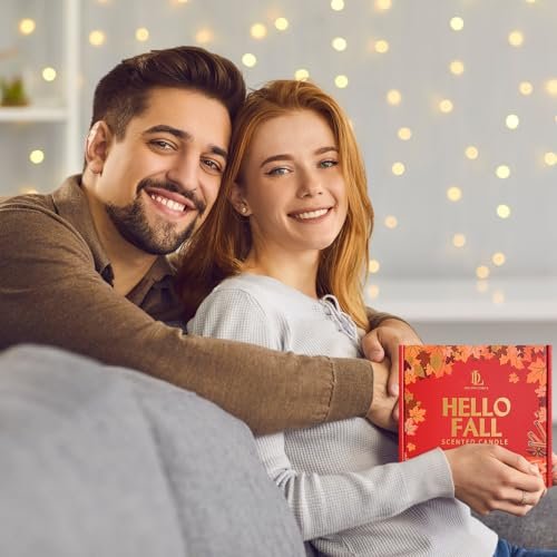 41BKYRy-XCL._SL500_.jpg Fall Candle Set: 4 Pack Soy Candles with Cinnamon Clove, Vanilla Pumpkin, Apple Pie & Hello Fall—Perfect Holiday Gift! - Image 7