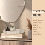 Cathyeen 13" Concrete Coffee Table Tray - Stylish Gray Centerpiece for Modern Home Decor - Image 6