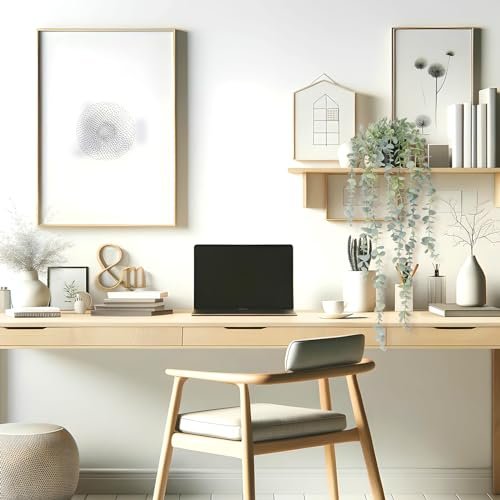 41EounwfT6L._SL500_.jpg COCOBOO 1pcs Eucalyptus Faux Hanging Plant - Ideal Indoor/Outdoor Wall & Shelf Decor - Image 5