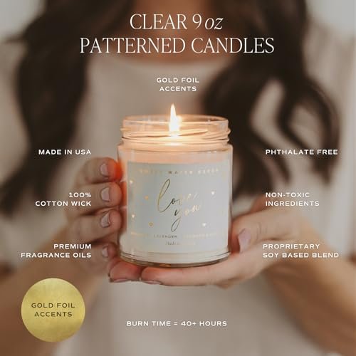 41Hen0LNN3L._SL500_.jpg Sweet Water Decor Spa Day Candle – 9oz Soy Candle with Sea Salt, Jasmine & Wood Scents – 40-hour Burn – Perfect for Valentine's Day Gifts! - Image 4
