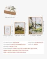VEVOR 16-Piece Vintage Wall Art Prints for Flexible Compositions, Ideal for Living Room, Bedroom, and Bathroom. - Image 7