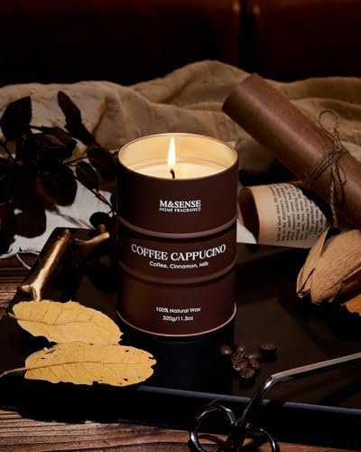 41INOCjUzOL._SL500_.jpg M&SENSE Lemon Candle - Summer Grapefruit Scent, 11.3oz 70-Hour Slow Burning, Limoncello Citrus Fragrance for Bathroom. - Image 7