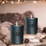 MR MIRYE Scented Candle Gift Set - 6 Oz Soy Jar Candle for Men, 35 Hours Burn Time, Perfect for Father's Day (Smoke & Vanilla) - Image 2