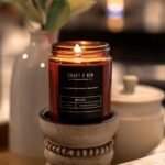 Craft & Kin Premium All-Natural Scented Candles - 8oz with 45-Hour Burn Time for Your Home - Image 2