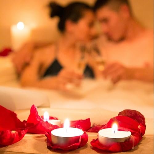 41Mc0Hi0VoL._SL500_.jpg 32Pcs White Unscented Tea Light Candles - 4-Hour Burn Time for Home, Weddings & Emergencies - Image 6