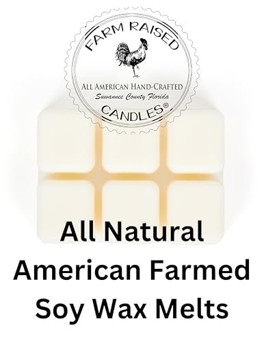 41MpBkF8uaL._SL500_.jpg Farm Raised Candles - USA Handcrafted Fall Spice Soy Wax Melts 5-Pack (16oz) - Apple, Cinnamon, Pumpkin, Pecan Waffles - Safe for Pets & Family, Perfect Gift! - Image 4