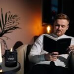 Men's Scented Candle Set - 4 Pack of Smoke, Vanilla, Leather, and Oak Candles for Home Gifts - Image 2
