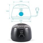 WaxKiss Digital Wax Warmer with Transparent Lid and 14oz Pot for Smooth Hair Removal. - Image 3