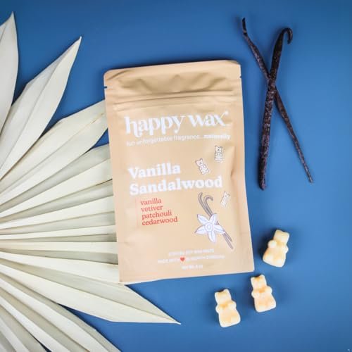 41P2CIRYbdL._SL500_.jpg Happy Wax Vanilla Lovers Scented Soy Wax Melts – 6 Oz of Natural Fragrance - Image 7