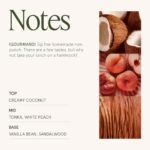 LA JOLIE MUSE Vanilla Coconut Candle - 19 oz Natural Soy Wax, Wood Wick, 90-Hour Burn Time, Large Glass Jar - Image 4