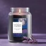 Yankee Candle Large Jar: Midsummer's Night Scent, 22 oz, 150-Hour Burn Time, Premium Plant Wax. - Image 4