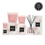 NEST New York Himalayan Salt & Rosewater Scented Candle - 8.1 oz, 60-Hour Burn, Reusable Glass - Image 7