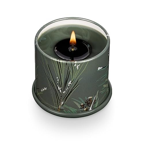 41UQZGFaeLL._SL500_.jpg ILLUME 3 oz. Demi Vanity Tin Candle - Balsam & Cedar, Signature Scent for Cozy Ambiance - Image 3