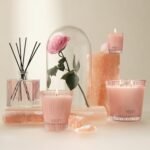 NEST New York Himalayan Salt & Rosewater Scented Candle - 8.1 oz, 60-Hour Burn, Reusable Glass - Image 6