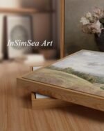 InSimSea Coastal Wall Art - Framed Seaside Landscape Print for Modern Farmhouse Decor, 24"x36" - Image 4