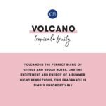 Capri Blue Volcano Candle - Luxurious 8 oz Black Glass Jar with Tropical Fruit & Citrus Scent. - Image 3