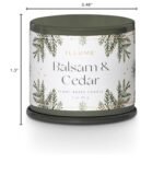 ILLUME 3 oz. Demi Vanity Tin Candle - Balsam & Cedar, Signature Scent for Cozy Ambiance - Image 8