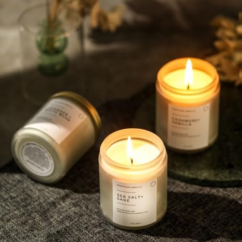 41eJ6lZ-zRL._SL500_.jpg SENSE ISLAND Cashmere Vanilla Candle: 50+ Hours of Rich, Natural Vanilla Scent | Ideal Gift for Women & Housewarmings - Image 8