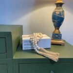 Decorative White Faux Books for Home Decor: Rustic Farmhouse Stacked Display with "With God All Things are Possible." - Image 6