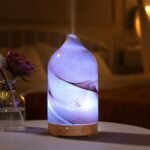 Hand-Blown Glass Essential Oil Diffuser: Ultrasonic, Whisper-Quiet, Auto Shut-Off, Timer & 7-Color Night Light. Perfect for Aromatherapy at Home! - Image 8