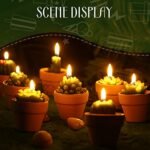 12 Handmade Succulent Candles: Cute Cactus Tealights for Weddings, Baby Showers, and Party Favors - Image 5