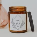 ThreeKin Warm Hugs Scented Candles: Natural Soy Wax, Aromatherapy Gift, 75-Hour Burn, Lemongrass Lavender. - Image 6