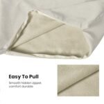 Navy Blue Hydrangea Floral Pillow Covers 18x18" - Set of 2 Outdoor Spring/Summer Decor - Image 7