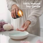 MOASITN Sandalwood Candles | Natural Soy Aromatherapy | Handmade 7oz Jar | Perfect Gift for Birthdays, Housewarmings & Relaxation | Long-Lasting Scent - Image 4