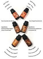 HIQILI Spice Fragrance Oil Set - 6x10ml for Candle Making, Soap, and Diffusers. Fall scents: Cinnamon, Pumpkin, Vanilla, Apple Cider, Harvest Spice. Perfect for home and holiday! - Image 3