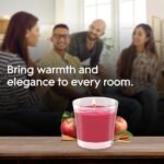Glade 1-Wick Scented Candle Jar, Apple Cinnamon, Essential Oil Infused, 4.08 Oz, 2 Pack. - Image 8
