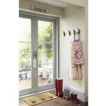 COCOYA 2-Pack Wall-Mounted Wood Hooks: Minimalist Walnut Design for Entryway, Perfect for Hats, Bags, Coats, and Towels. - Image 2