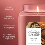 Yankee Candle 22 oz Kitchen Spice Jar: Premium Wax, Up to 150-Hour Burn, Room-Filling Fragrance. - Image 3
