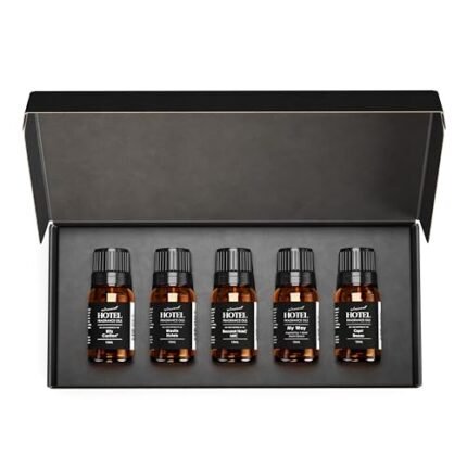 AirScent Hotel Diffuser Oil Gift Set - Buyers’ Best Picks - 10 mL, 0.34 fl oz Hotel Fragrance Oil Gift Set - Inspired by The Ritz Carlton, Westin, Baccarat NYC, My Way and Capri Brezza Scents