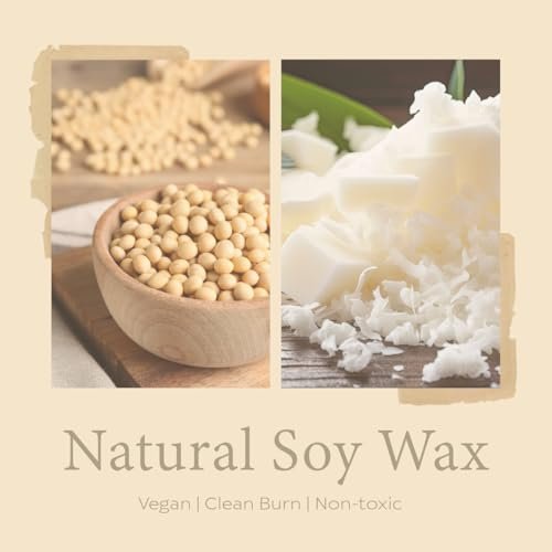 41q7dwzKEwL._SL500_.jpg SENSE ISLAND Cashmere Vanilla Candle: 50+ Hours of Rich, Natural Vanilla Scent | Ideal Gift for Women & Housewarmings - Image 7