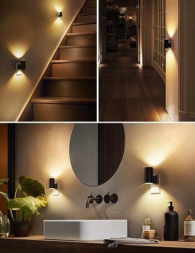41rN9jLNsuL._SL500_.jpg L LOHAS LED Night Light with Dusk to Dawn Sensor, 3000K Soft White, Adjustable Brightness, 2-Pack – Ideal for Hallways, Bedrooms, and Stairways. - Image 5
