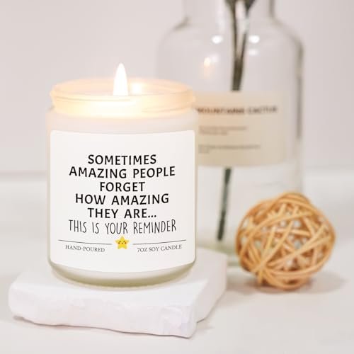 41tRHQD1otL._SL500_.jpg Thank You Gifts: Inspirational Candles for Women & Men - Relaxation & Stress Relief, Perfect for Birthdays, Graduations, & Teacher Gifts! - Image 3